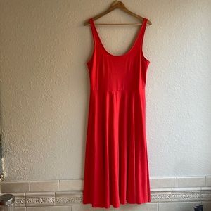 GORGEOUS breezy red tank dress size M